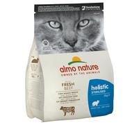 Set prova misto! 2 x 2 kg Almo Nature Sterilised - Mix: 2 kg Salmone + 2 kg Manzo