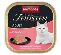 Set Prova misto! 32 x 100 g animonda vom Feinsten Adult + 20 x 15 g Milkies - Cuori di Tacchino