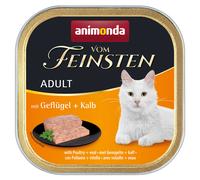 Set Prova misto! 32 x 100 g animonda vom Feinsten Adult + 20 x 15 g Milkies - Pollo & Vitello