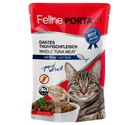 Feline Porta 21 6 x 100 g Alimento umido per gatti - Tonno con Aloe (senza cereali)
