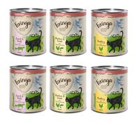 Set prova misto! Feringa Classic Meat Menù 6 x 800 g umido per gatto - Mix 2: Pollame, Agnello e Coniglio, Pollo e Trota