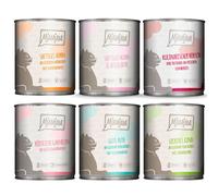 Set prova! MjAMjAM 6 x 800 g umido gatto - Mix: Pollo, Manzo, Tacchino, Gamberetti & Pollo, Cervo, Pollo & Salmone