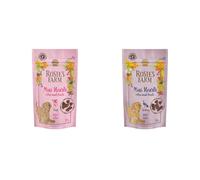 Set prova! Rosie's Farm Mini umido cane - 2 x 50 g Mini Hearts (Tacchino + Vitello)