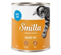 Set prova! Smilla Delizie al Pollo umido gatto - 6 x 800 g - 2 x Cuori di pollo + 2 x Agnello + 1 x Manzo + 1 x Pesce