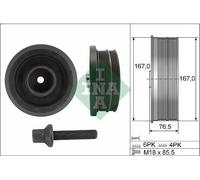 Set puleggia a cinghia, albero motore INA 544 0082 20 per 3 (E46) 2 2001-2005
