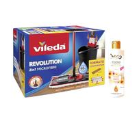SET PULIZIA PAVIMENTI: Sistema Lavapavimenti Revolution Box 2in1 Microfibre + Essenza Lavante per Pavimenti Ibiscus 235 ml