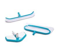 SET Pulizia Piscina Retino, Spazzola Parete ad angolo, Testa aspiratrice 057