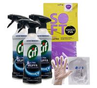 Set Pulizia: Ultra Muffa, Spray Antimuffa, Formato 500 ml, Spray Detergente + Pa