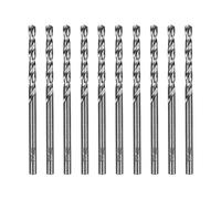 Set Punta,10 Pezzi M35 Punte Punta Cobalto HSS Punta Ferro 1mm - 5mm Punta Metallo Professionali Punta Elicoidale per Forare Su Acciaio Inox, Ghisa, Lamiera(3mm)