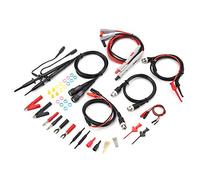 Set Puntali Sostituibili per Multimetro Digitale con Coccodrillo, Cavi di Misura, Colori Vari - Precisione Elevata, Regolatore Capacitivo, Per Tester HT e Multimetro HT