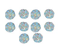 Set puntaspilli 10 pezzi, stile carino, leggero | Il pratico puntaspilli per anello da dito mantiene gli spilli saldamente leggeri senza essere gravosi per cucire ricami