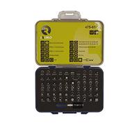 SET PUNTE 1/4" CON PORTAPUNTE MAGNETICO, 61 PEZZI 475-61-1