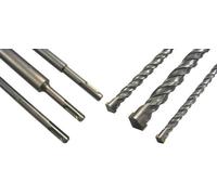 SET PUNTE 3PZ 750mm SDS PLUS 12-16-24mm PER MURO CEMENTO PIETRA AL WIDIA