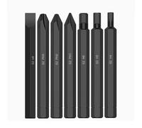 Set punte cacciavite gambo esagonale 8mm con lunghezze 36mm e 80mm per elettrout