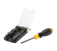 SET PUNTE CACCIAVITE MULTIBIT 34 PEZZI STHT0 70885 KIT INSERTI AVVITATORE MANUAL