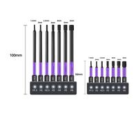 Set punte cacciavite punta esagonale punta magnetica 14 pz con supporto lunghezz