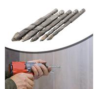 Set punte da trapano eccentriche per foratura rapida e precisa 5 pz 6 8 10 12 mm