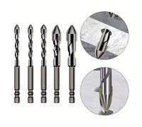 Set punte da trapano eccentriche per foratura rapida e precisa 5 pz 6 8 10 12 mm