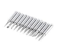 Set Punte di Saldatura, 12 pezzi900M-T Punte di Saldatura Senza Piombo, Tampone di Saldatura Punta di Saldatura di Ricambio Stazione di Saldatura a Bassa Temperatura Stampo per utensili