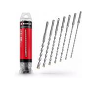 Set punte Einhell 210 mm SDS Plus 4 taglienti per tassellatore 7 PZ a doppia spi