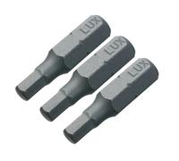 Set punte esagonali LUX-TOOLS 3 pz 2-3-4 mm