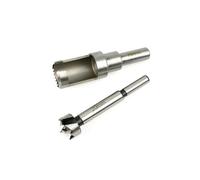 SET PUNTE FORSTNER E TAGLIERINA PER TASSELLI PER TRAPANO LEGNO 20MM GEKO G38123