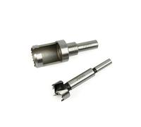 SET PUNTE FORSTNER E TAGLIERINA PER TASSELLI PER TRAPANO LEGNO 25MM GEKO G38124