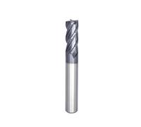 Set Punte Fresa TiALN Carburo 4 Taglienti HRC50 Punta Router 3-12mm