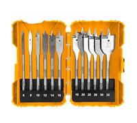 Set punte legno macchie 12 pz - Ingco AKDL1201