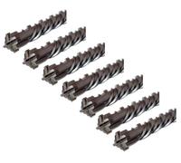 Set punte per calcestruzzo SDS PLUS 6 8 10 12 14 mm 210 110 Quadro punte a ma...