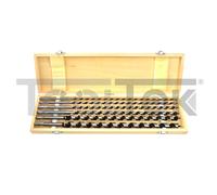 SET PUNTE PER LEGNO 6pz A TORCIGLIONE 460mm 6-18mm ESAGONALE GEKO G38121 TOOLTEK