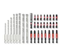 Set punte per muro assortite Einhell KWB M-Box Set da 33 pz