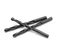 Set Punte Per Trapani 3Pcs 5.1/5.2/5.3/5.4/5.5/5.6/5.7/5.8/5.9/6.0Mm Punta Elicoidale Hss Con Punta Elicoidale Acciaio Al Carbonio Materiale Bit Legno Metallo-5.3Mm_Round_Black
