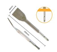 Set punte scalpello gambo manico tondo robusto per martello elettrico 45# acciai