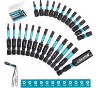 Set Punte Torx Di Sicurezza, 25PCS Bits Di Sicurezza Anti-Manomissione Torx, Pun