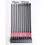 Set Punte Trapano Fiori di Prugna 10 Pezzi Acciaio Affidabile per Edilizia e Aut