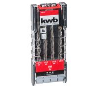 Kwb Set punte trapano 8 pz per muratura 109145