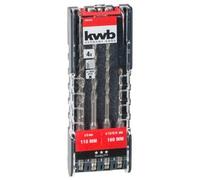 Kwb Set Di Punte Per Trapano Cemento 5 6 8 10Mm