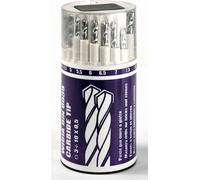 SET PUNTE WIDIA PER CEMENTO MURO BUCHI SERIE 15 PZ krino 3-10mm