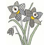 Bothy Threads kit punto croce - Blackwork narcisi
