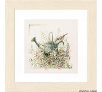 Set punto croce Lanarte "Il mio annaffiatoio", schema di conteggio