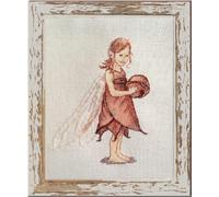 Set punto croce Nimue "Campana", schema a contati, 156k, 9,5x13,5cm