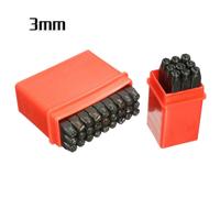 Set Punzoni Metallo Versatile 36pz Numeri e Lettere Timbri Acciaio per Artigiana