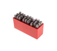 Set punzoni per lettere 8mm 27 pz (A-Z) RS 8754755