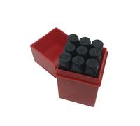 SET PUNZONI STAMPINI NUMERI 9pz KIT DA 10 MM CUSTODIA PLASTICA