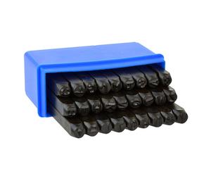 SET PUNZONI STAMPINI NUMERI CIFRE 27pz 6mm GEKO G01812