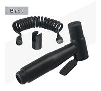 Set Purificante - Bidet Nero Opaco WC Spray Doccetta Shattaf Soffione Doccia