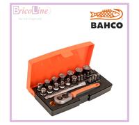 SET PZ.25 ASSORTIMENTO BUSSOLE 1/4" ATT.QUADRO PROF. ESAG. BAHCO SL25