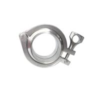 Set Raccordi Tri-Clamp, Acciaio Inossidabile 316L Sanitario, Set Brigade per Saldatura, Ideale per Birra, Lattiero-Caseario & Alimentare(42mm K64)