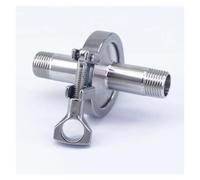Set raccordo ghiera + morsetto + guarnizione 1/2" NPT maschio - raccordo Tri Clamp da 1,5" in acciaio inox 304 for birra